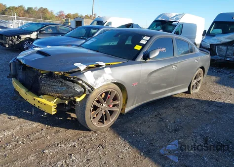 2017 Dodge Charger R/T Scat Pack Rwd из США, поврежденный, VIN 2C3CDXGJ1HH551669